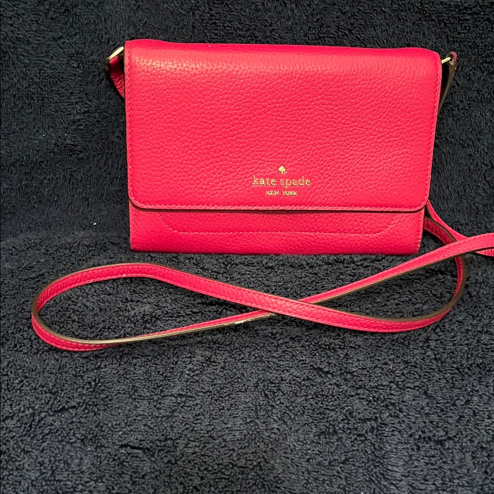 Kate Spade Vibrant Pink Crossbody Bag